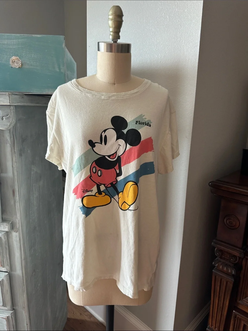 Junk Food Americana Florida Mickey Disney Tshirt - Picture 2 of 7